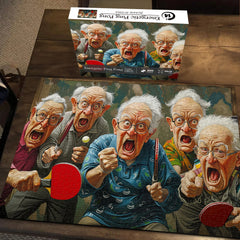 Energetic Ping Pong Jigsaw Puzzle 1000 Pieces