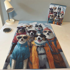 Ski Dog Team Jigsaw Puzzle 1000 Pieces