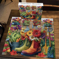 Garden Boots Jigsaw Puzzle 1000 Pieces