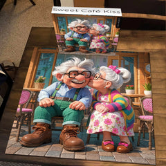 Sweet Café Kiss Jigsaw Puzzle 1000 pièces