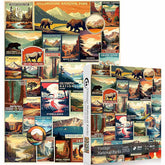 Vintage National Parks Puzzle 1000 pièces