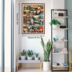 Vintage National Parks Puzzle 1000 Stücke