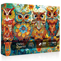 Owlet Quartett Puzzle 1000 Teile