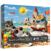 Beach Cat Party Puzzle 1000 pièces 1000 pièces