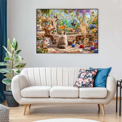 Cozy Cat Moments Jigsaw Puzzle 1000 Pieces