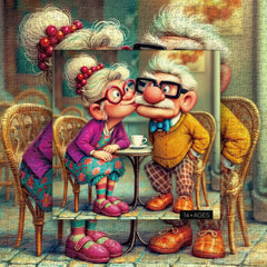 Aging Sweethearts Jigsaw Puzzle 1000 Pieces
