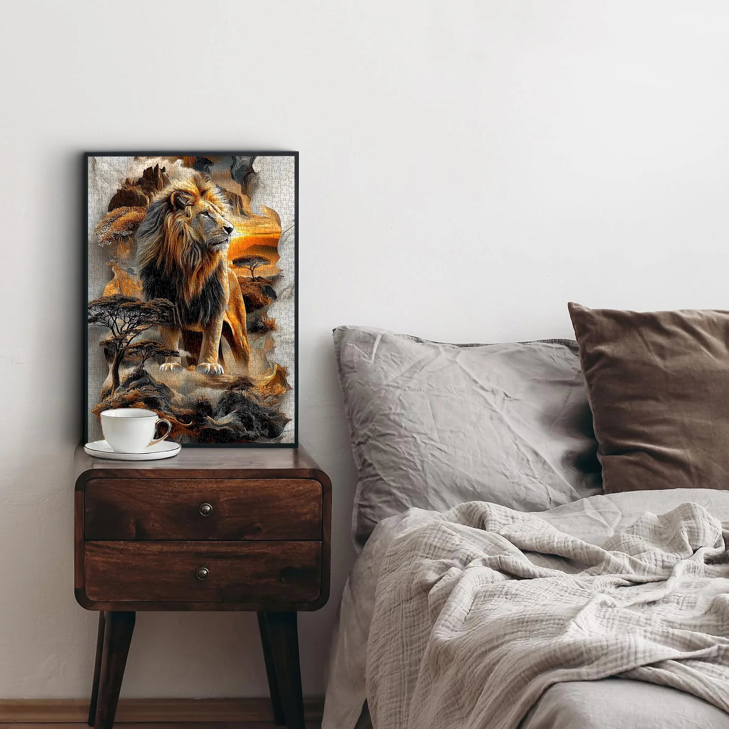 Lion Guardian Jigsaw Puzzle 1000 Pieces