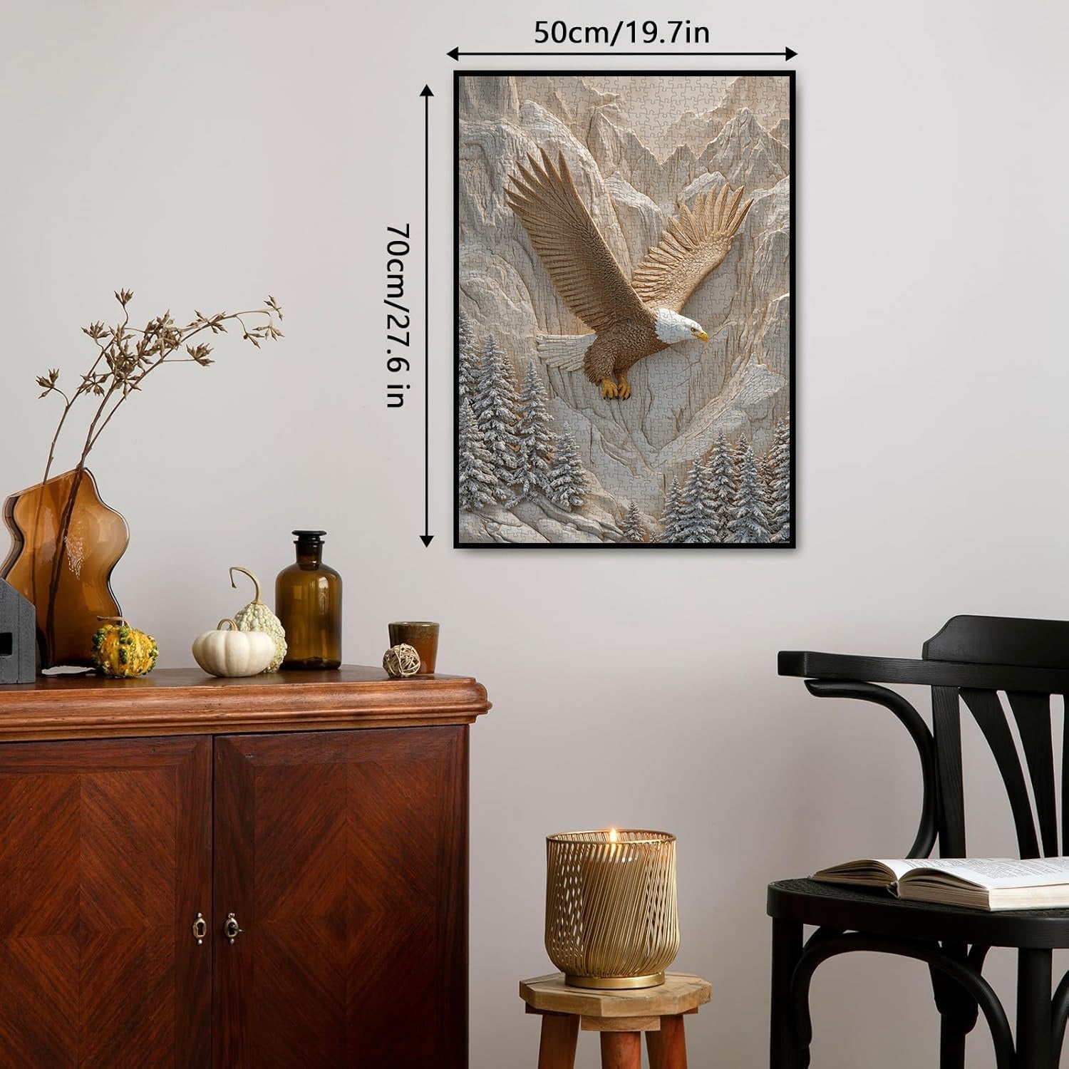 Puzzle Ailes sur les pics 1000 pièces