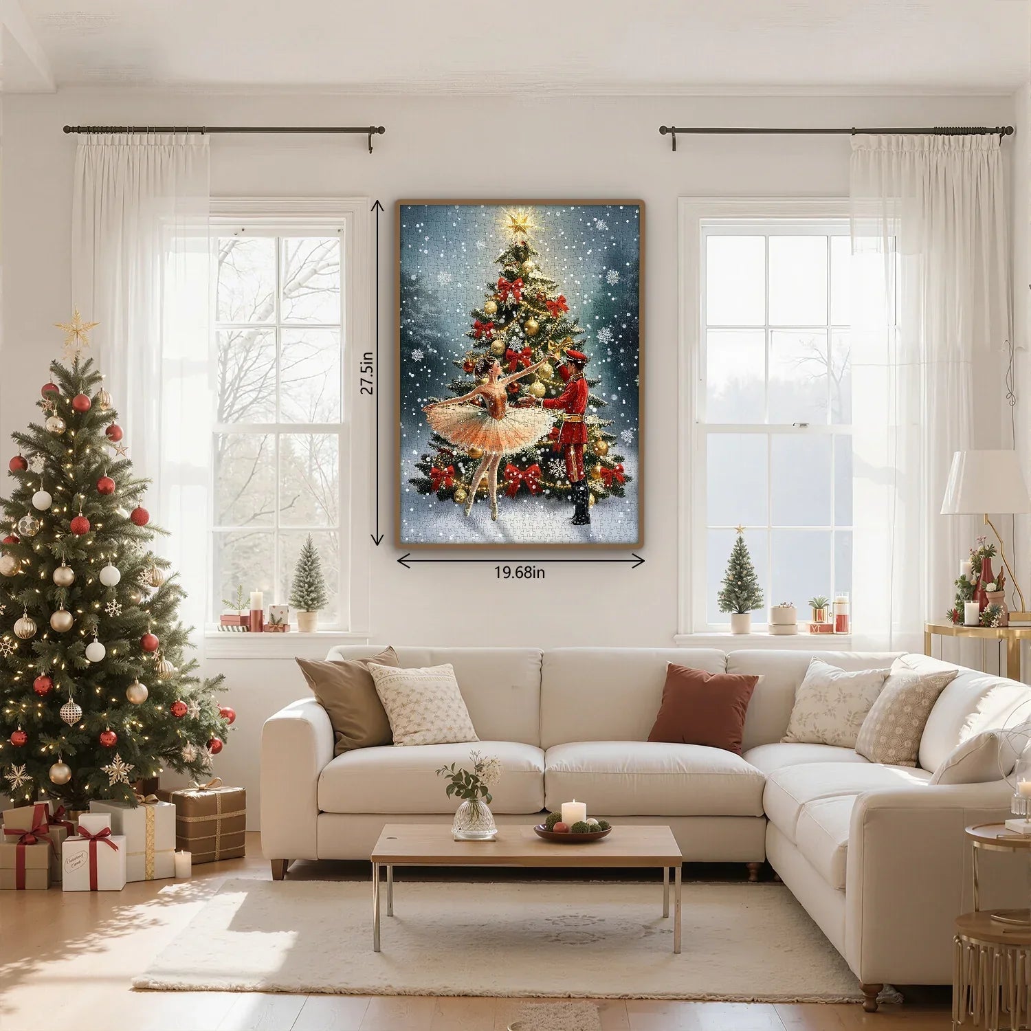 Starry Christmas Dance Jigsaw Puzzle 1000 Pieces