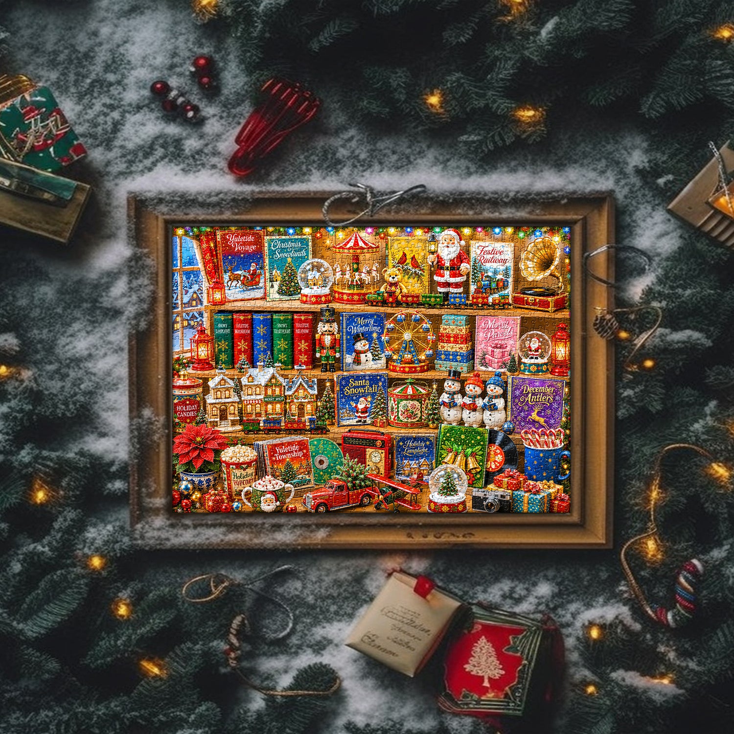 Christmas Treasures Jigsaw Puzzle 1000 Piece