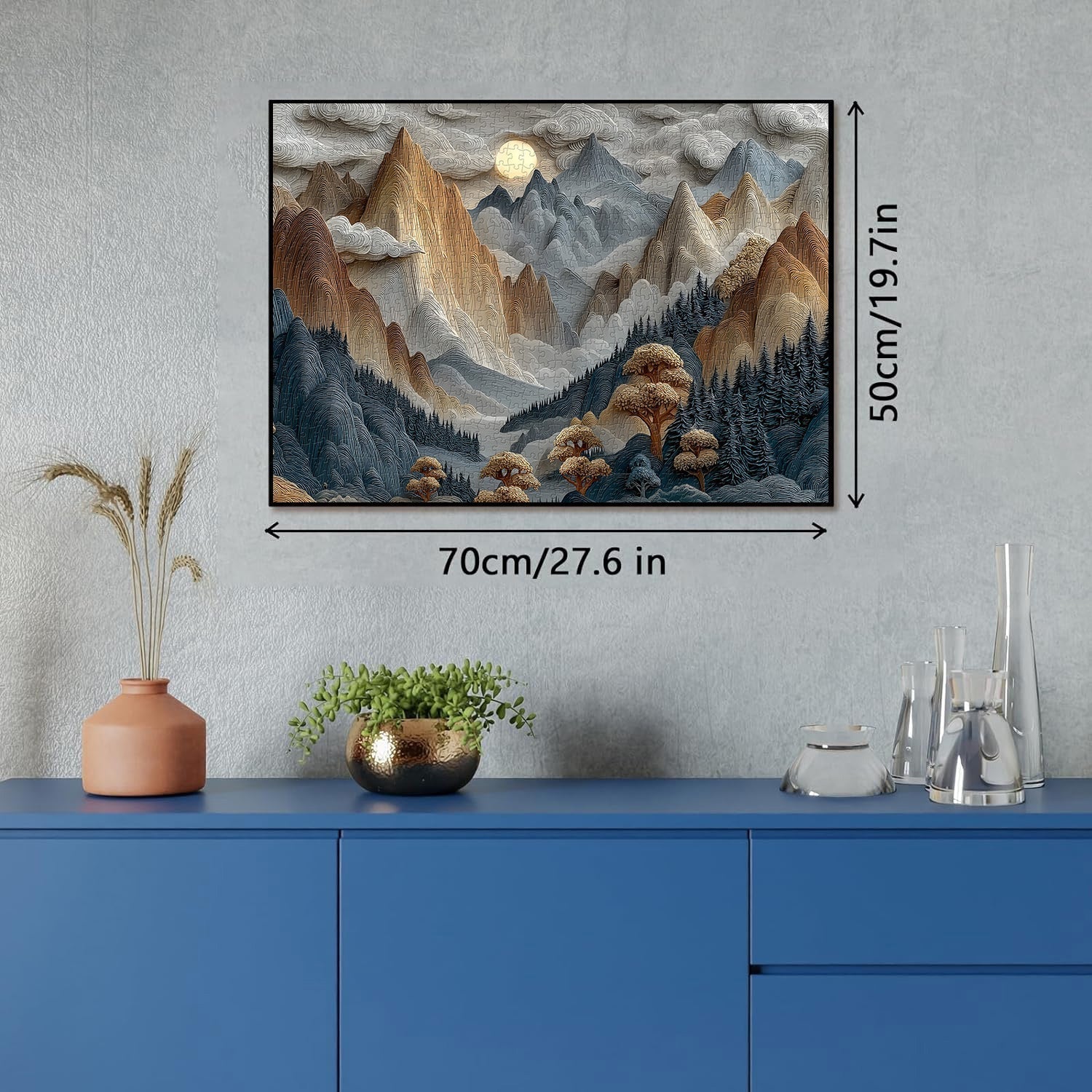 Ethereal Mountains Jigsaw Puzzle 1000 Pieces