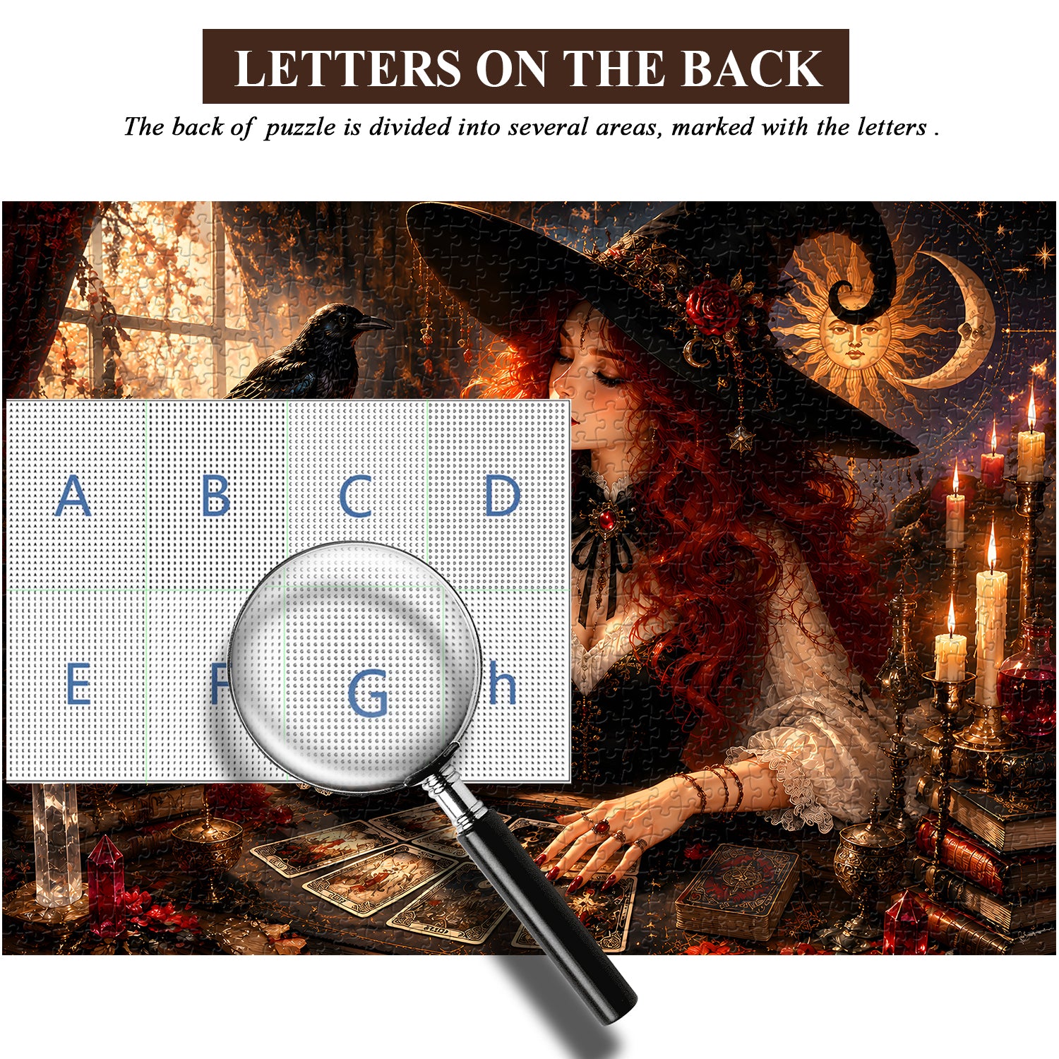 The Tarot Witch Jigsaw Puzzle  1000 Piece