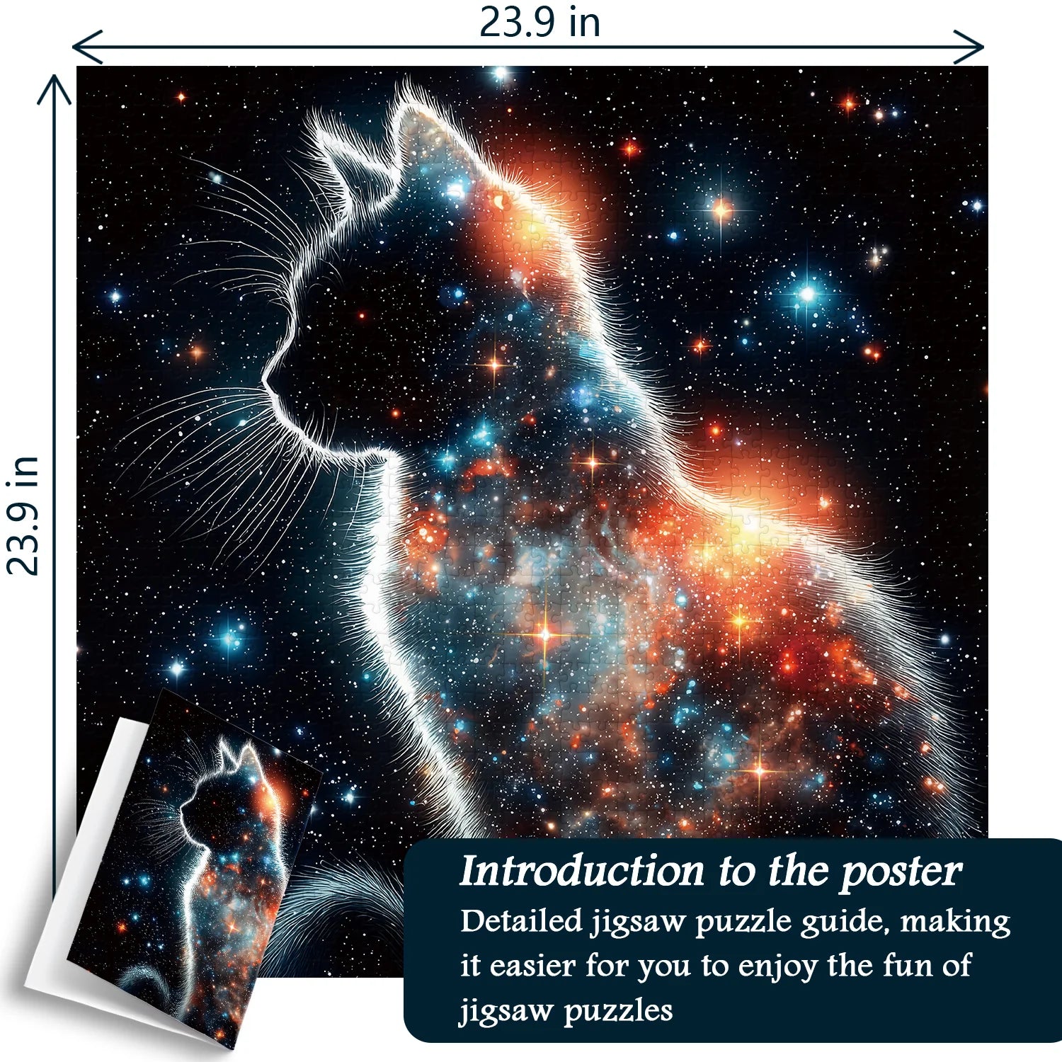 Star Cat Jigsaw Puzzle 1000 Pieces