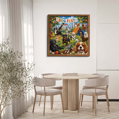 Playful Dogs Jigsaw Puzzle 1000 Pieces