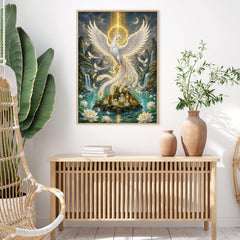 Oriental Divine Bird Painting Jigsaw Puzzle 1000 Piece