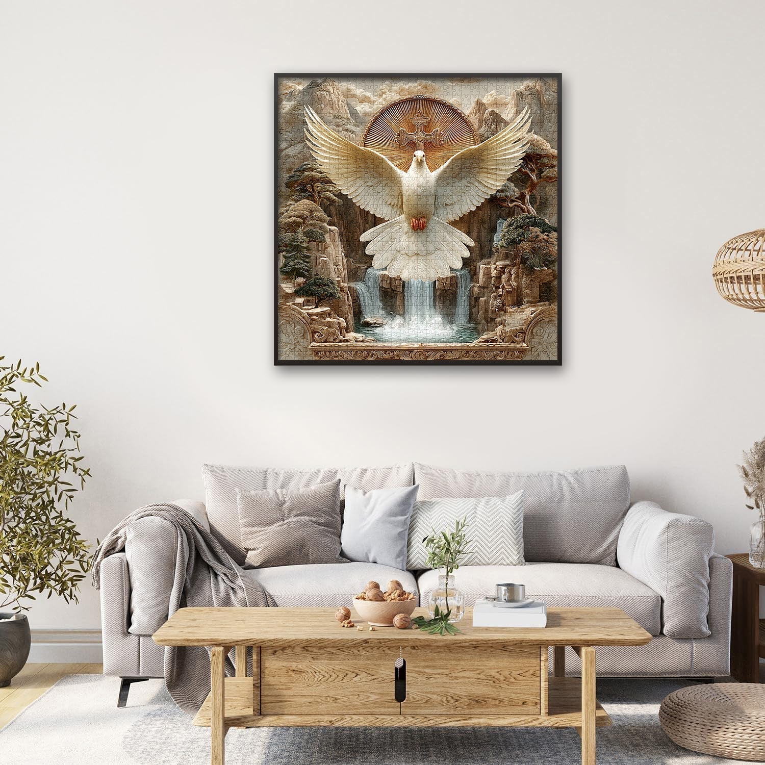 The Sacred Cascade Jigsaw Puzzle 1000 Pieces