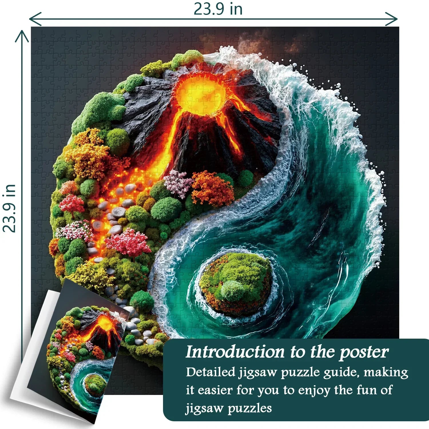 Flame and Tide Jigsaw Puzzles 1000 Pieces