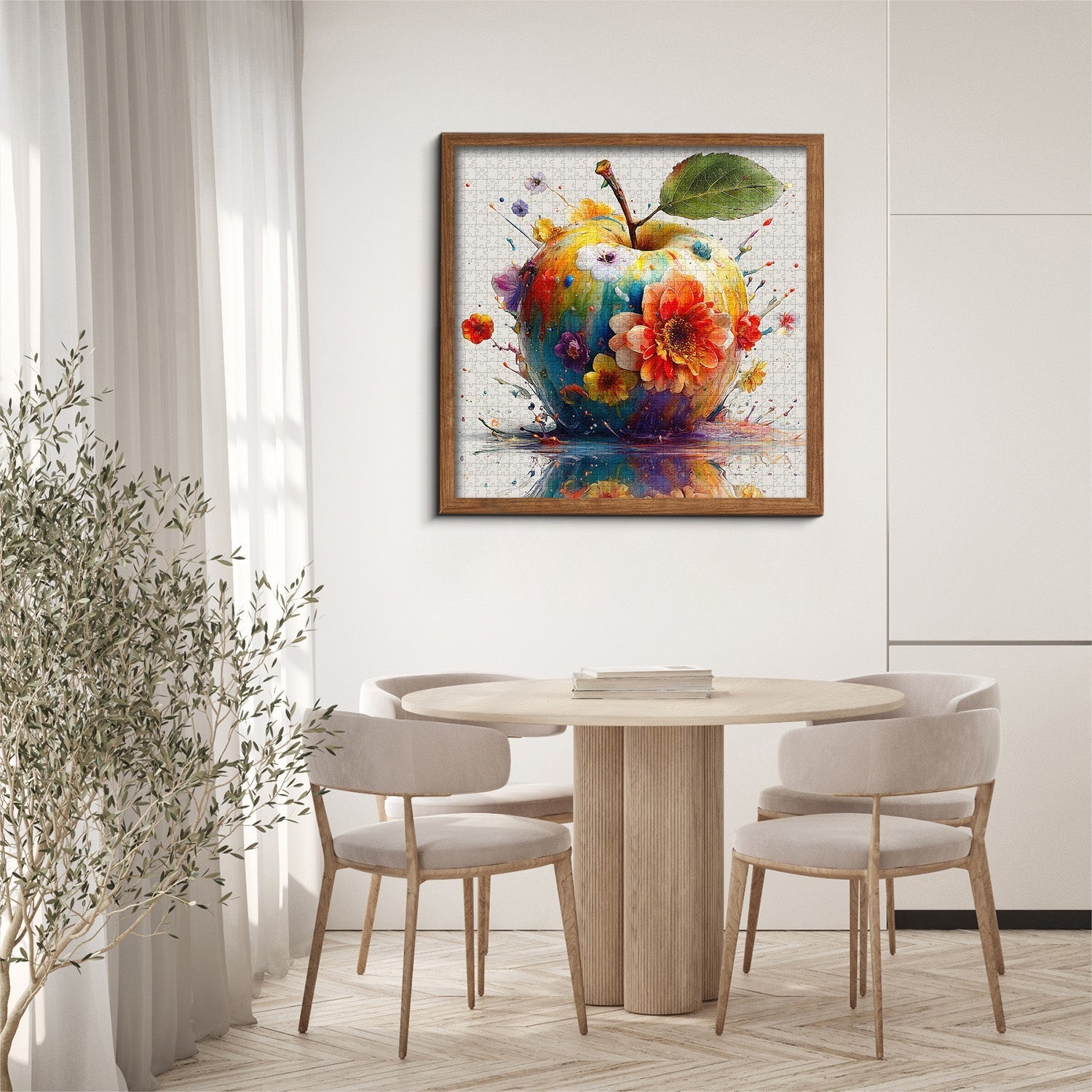 Blooming Color Apple Jigsaw Puzzle for Adult 1000 Pieces