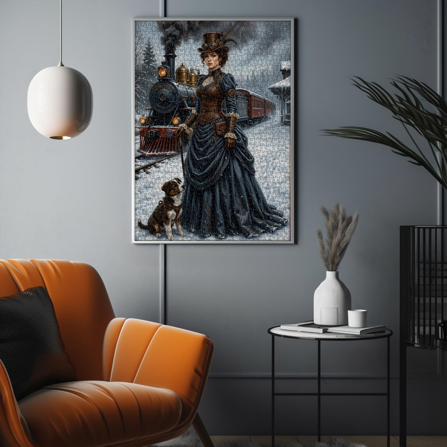 Winter Steampunk Lady