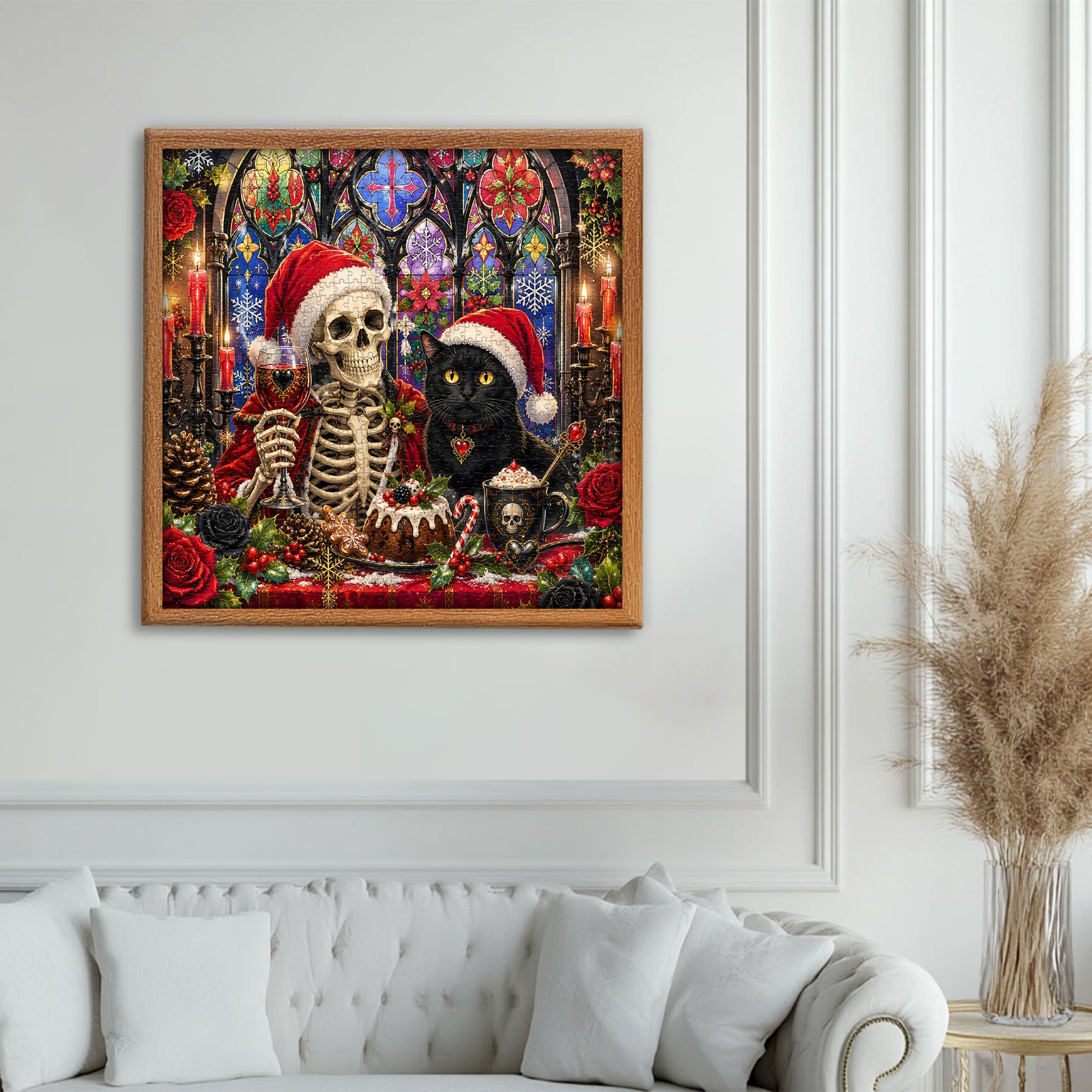 Gothic Christmas Jigsaw Puzzle 1000 Piece