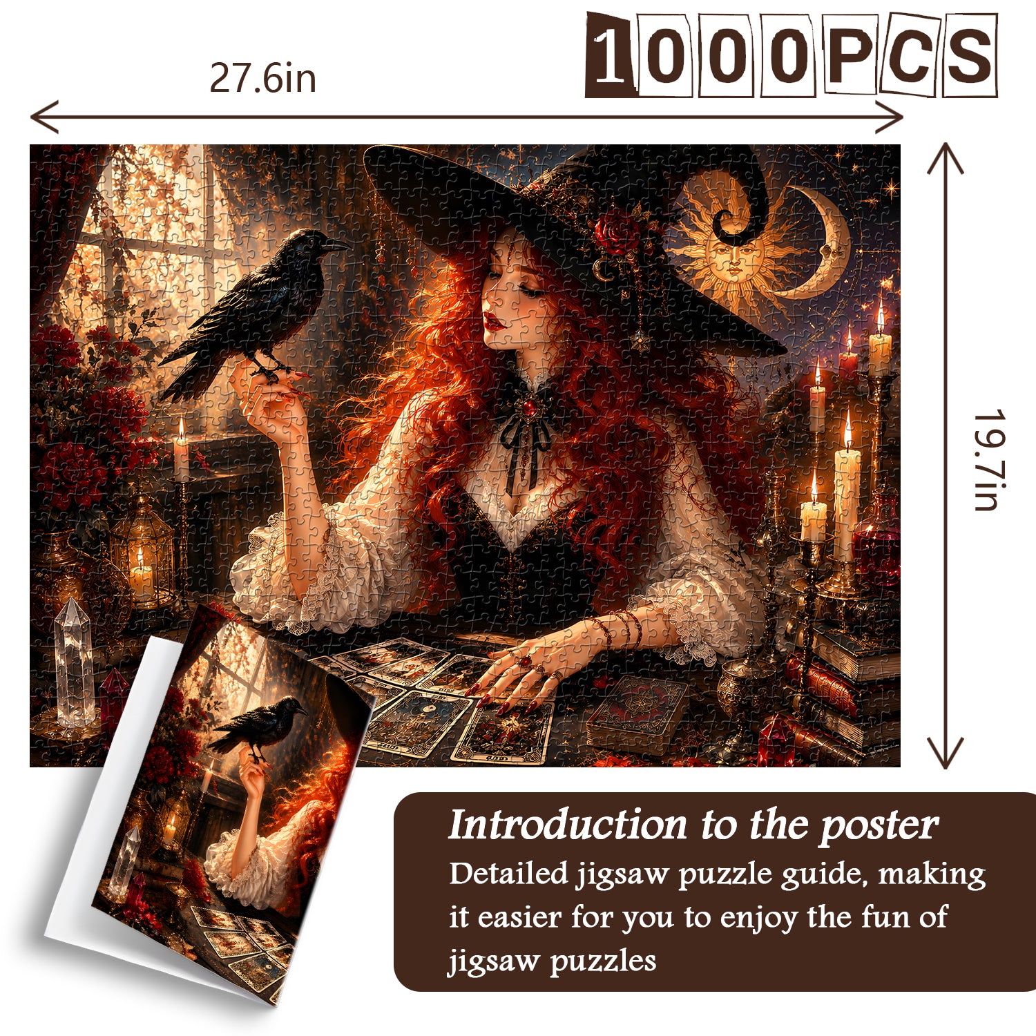 The Tarot Witch Jigsaw Puzzle  1000 Piece