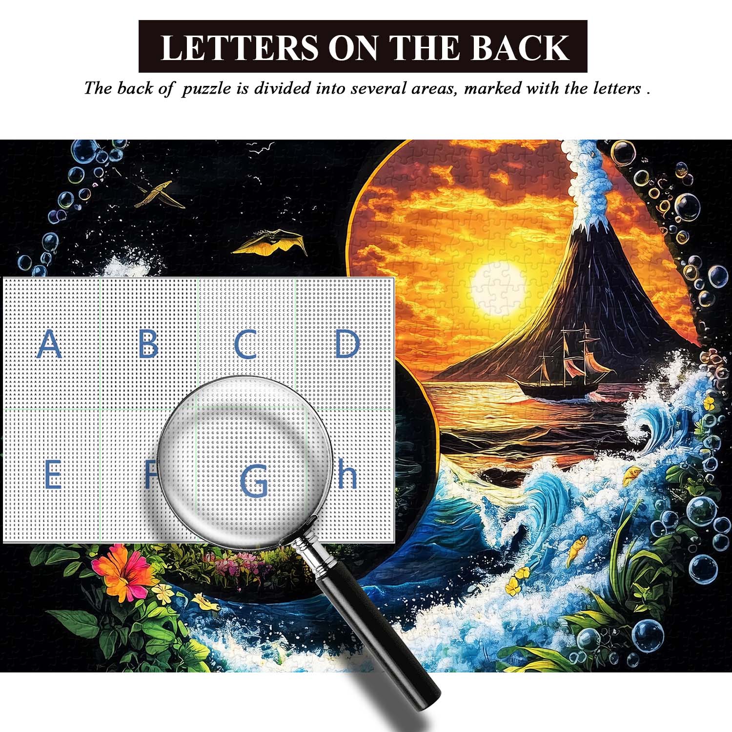 Nature's Contrast Jigsaw Puzzle 1000 Pieces