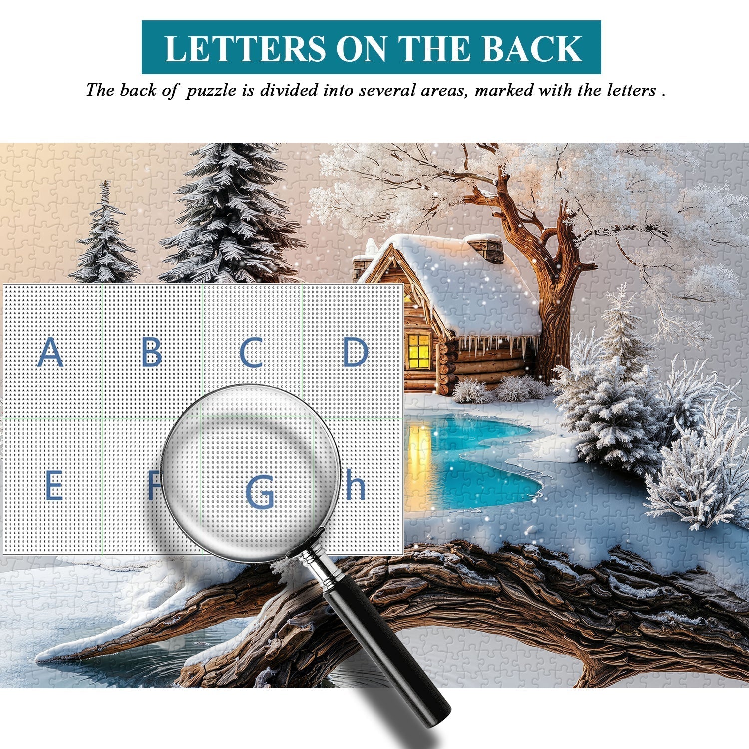 Puzzle Le royaume secret de l'hiver 1000 pièces