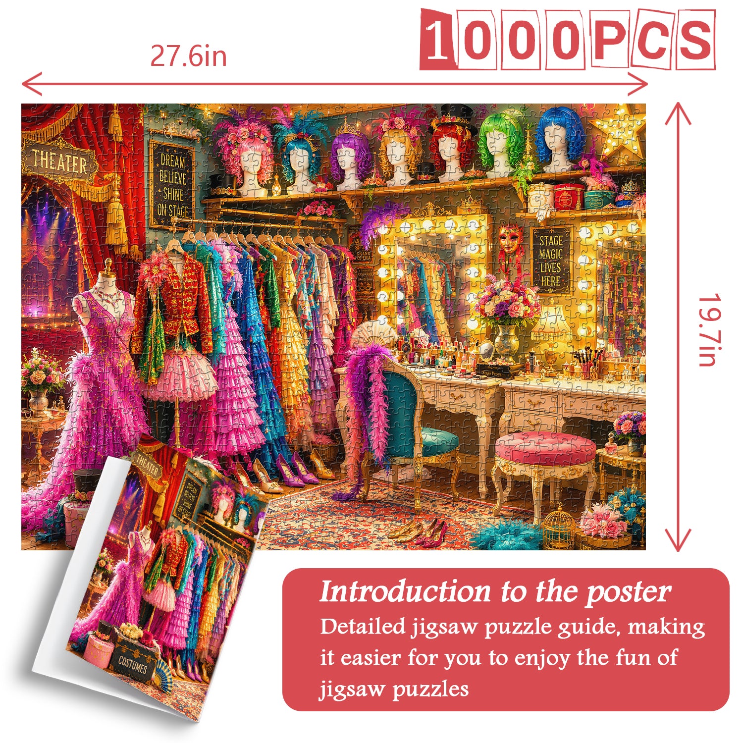 Theater Treasures igsaw Puzzle 1000 Piece