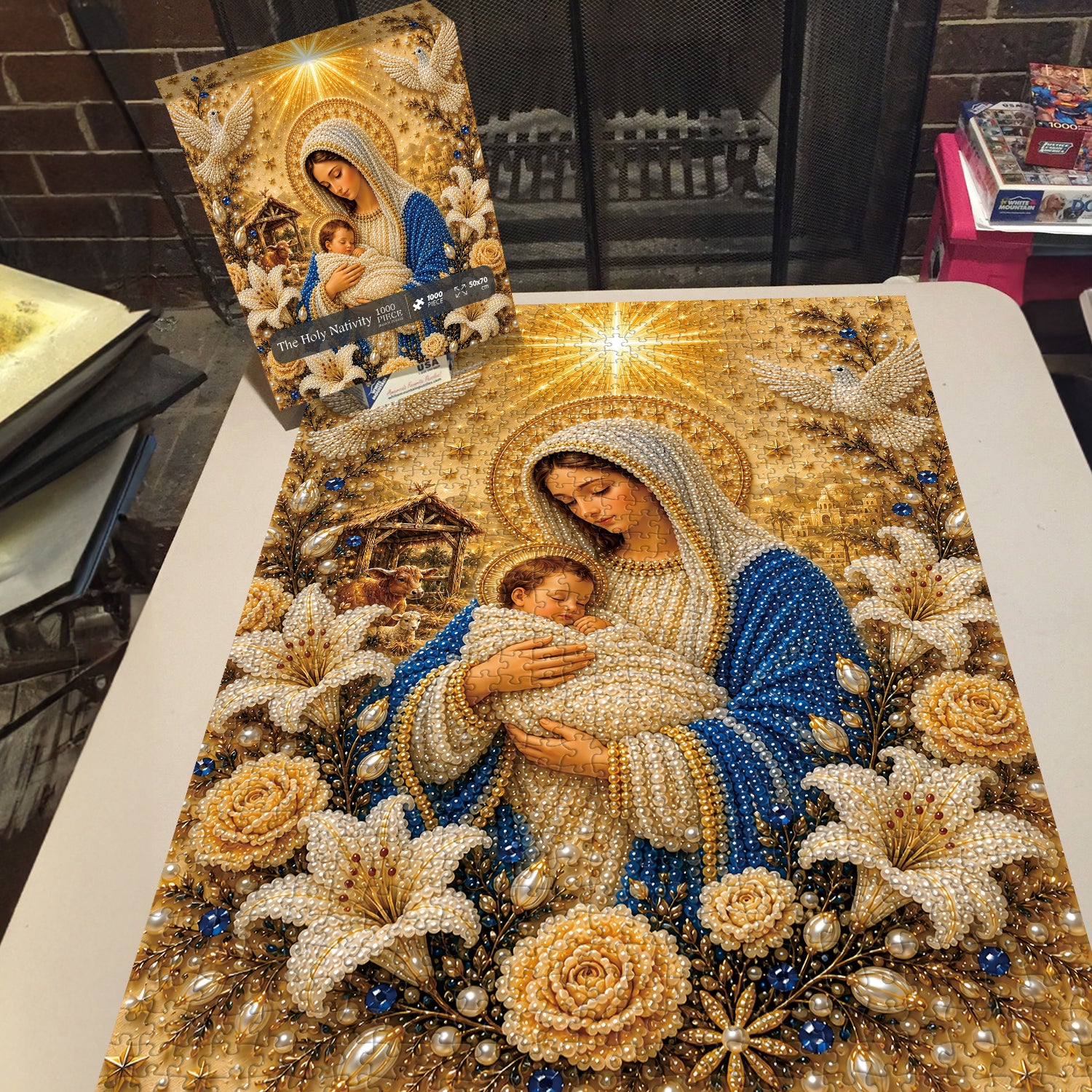 The Holy Nativity Jigsaw Puzzle 1000 Piece