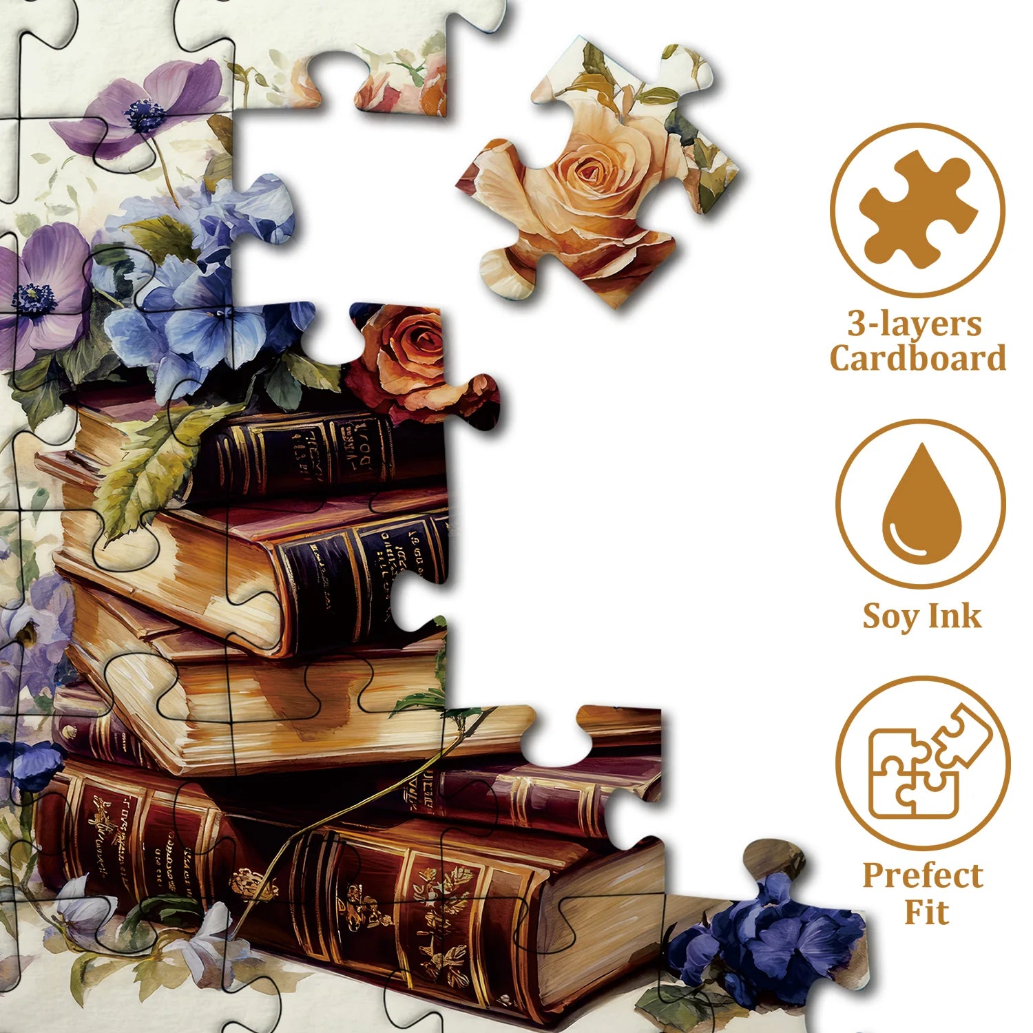 Floral Tales Jigsaw Puzzle for Adult 1000 Pieces