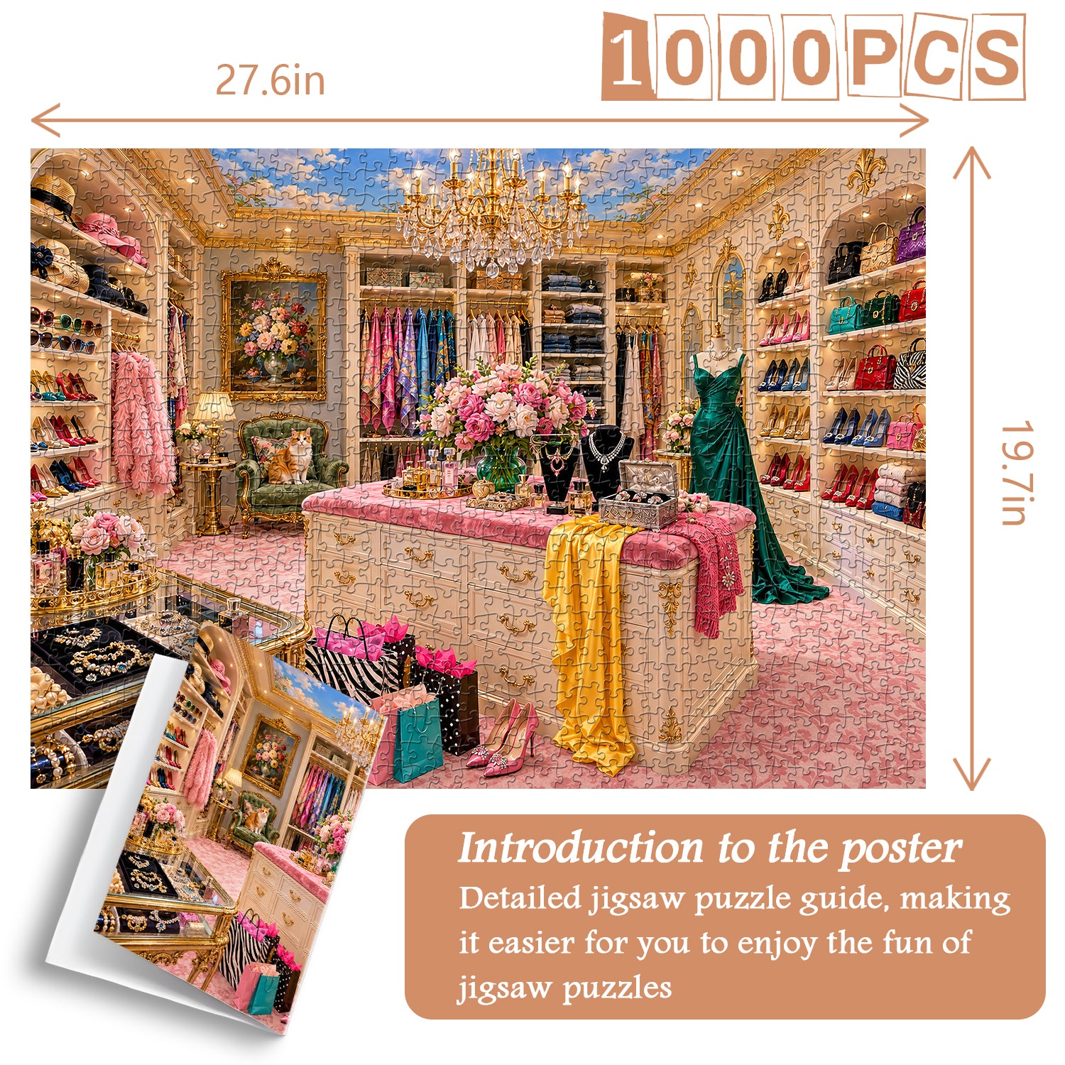 Dream Wardrobe Jigsaw Puzzle 1000 Pieces