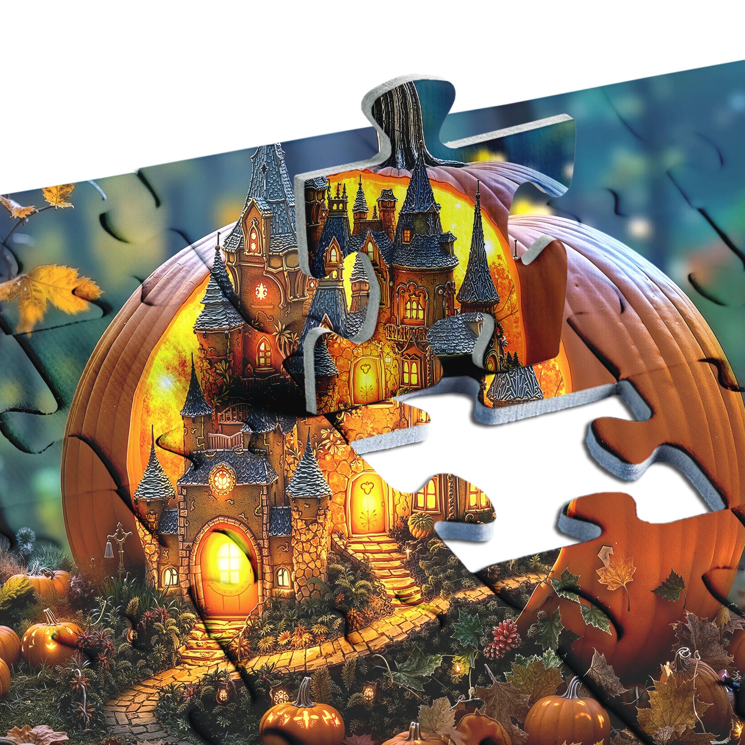 Fairytale Pumpkin Kingdom Jigsaw Puzzle 1000 Pieces