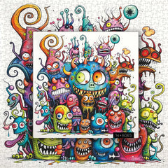 Monster Family Jigsaw Puzzle 1000 Pieces