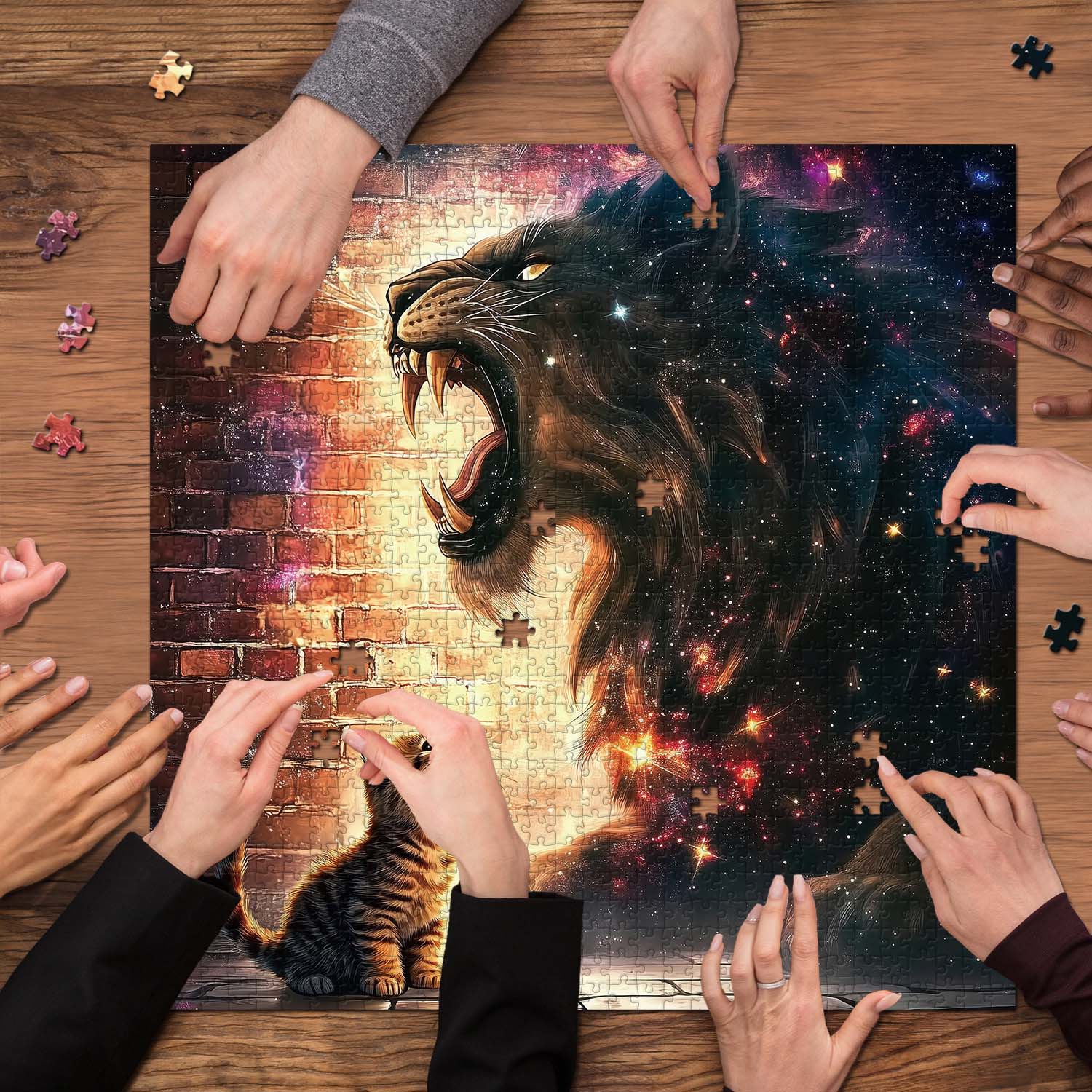 Lion's Roar Jigsaw Puzzle 1000 Pieces
