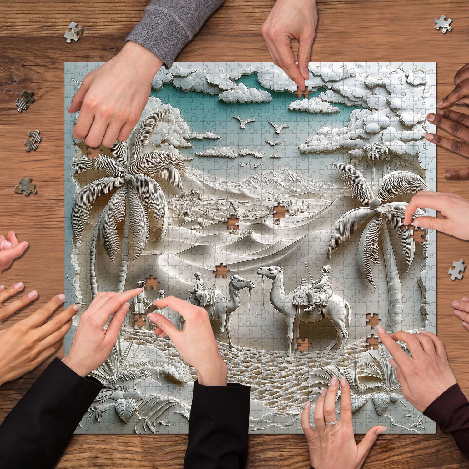 Desert Journey Jigsaw Puzzle 1000 Pieces