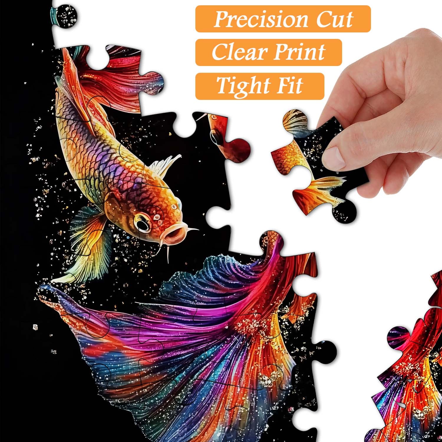 Colorful Fish Jigsaw Puzzle 1000 Pieces
