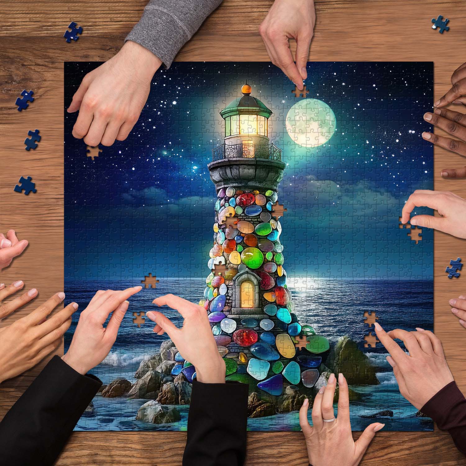 Hope Lighthouse Jigsaw Puzzle 1000 Pieces
