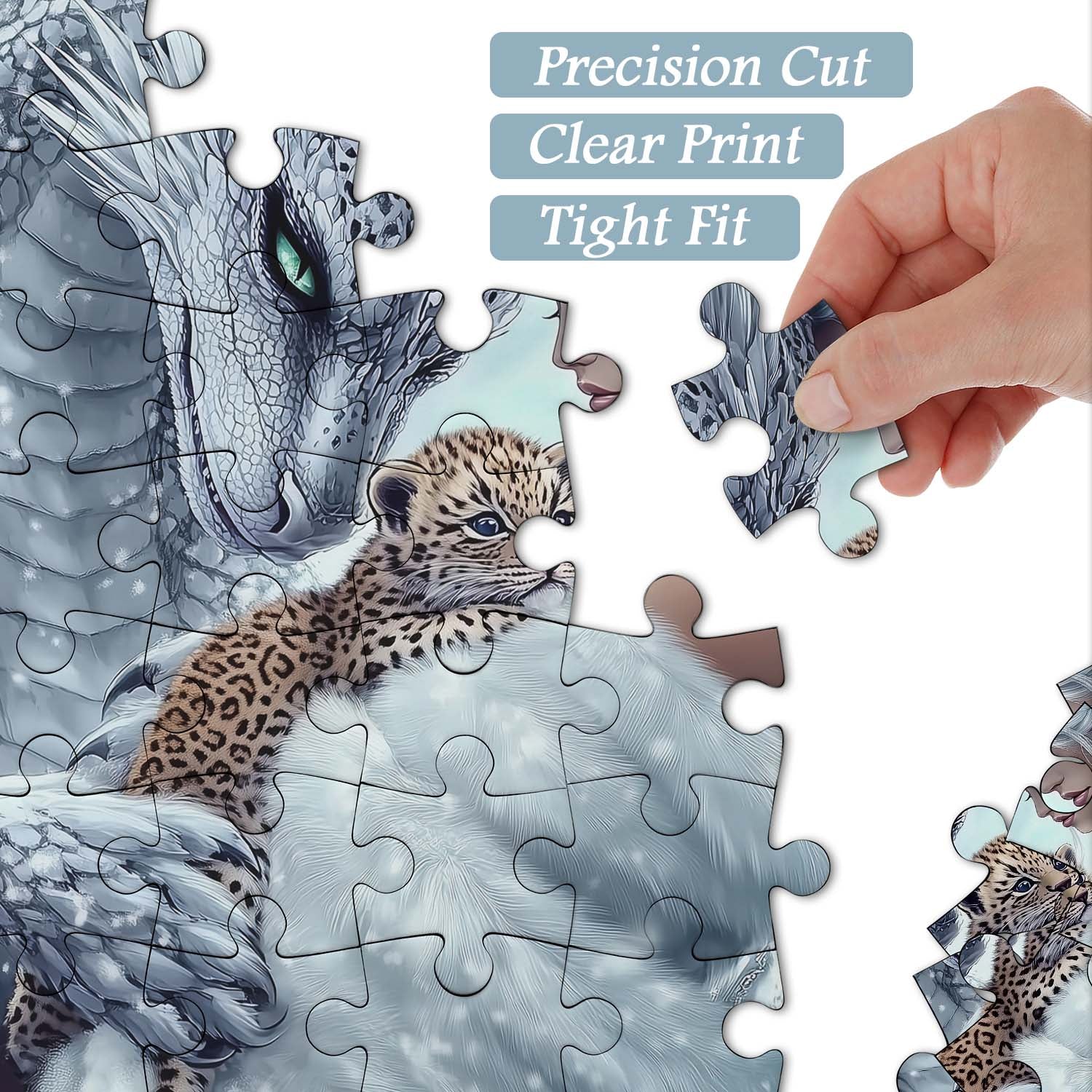 Guardians of Snowy Realms Jigsaw Puzzle 1000 Pieces