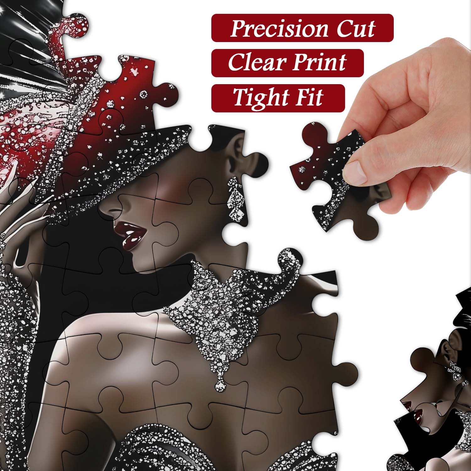 Evening Gown Art Jigsaw Puzzle 1000 Pieces
