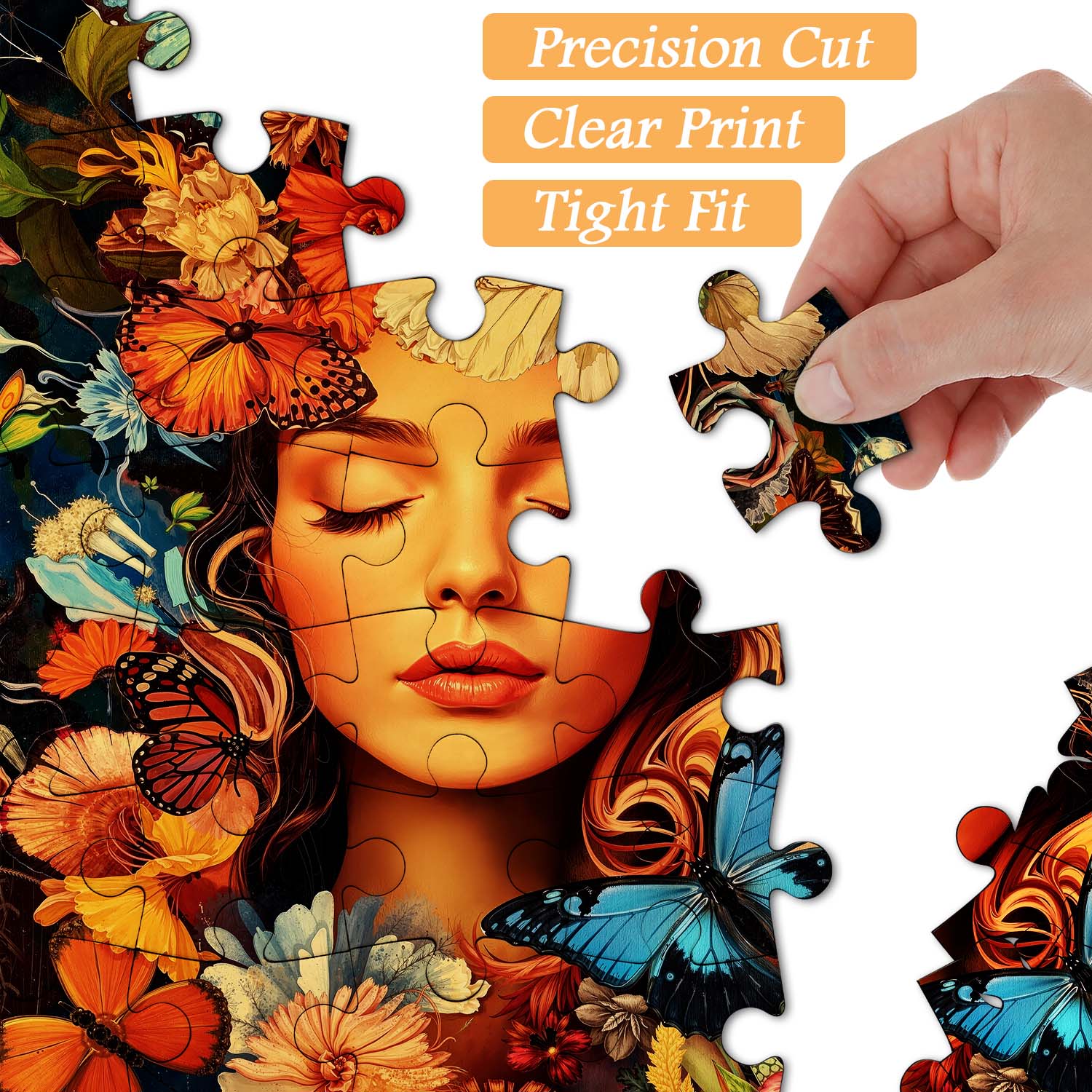 Butterfly Muse Jigsaw Puzzle 1000 Pieces