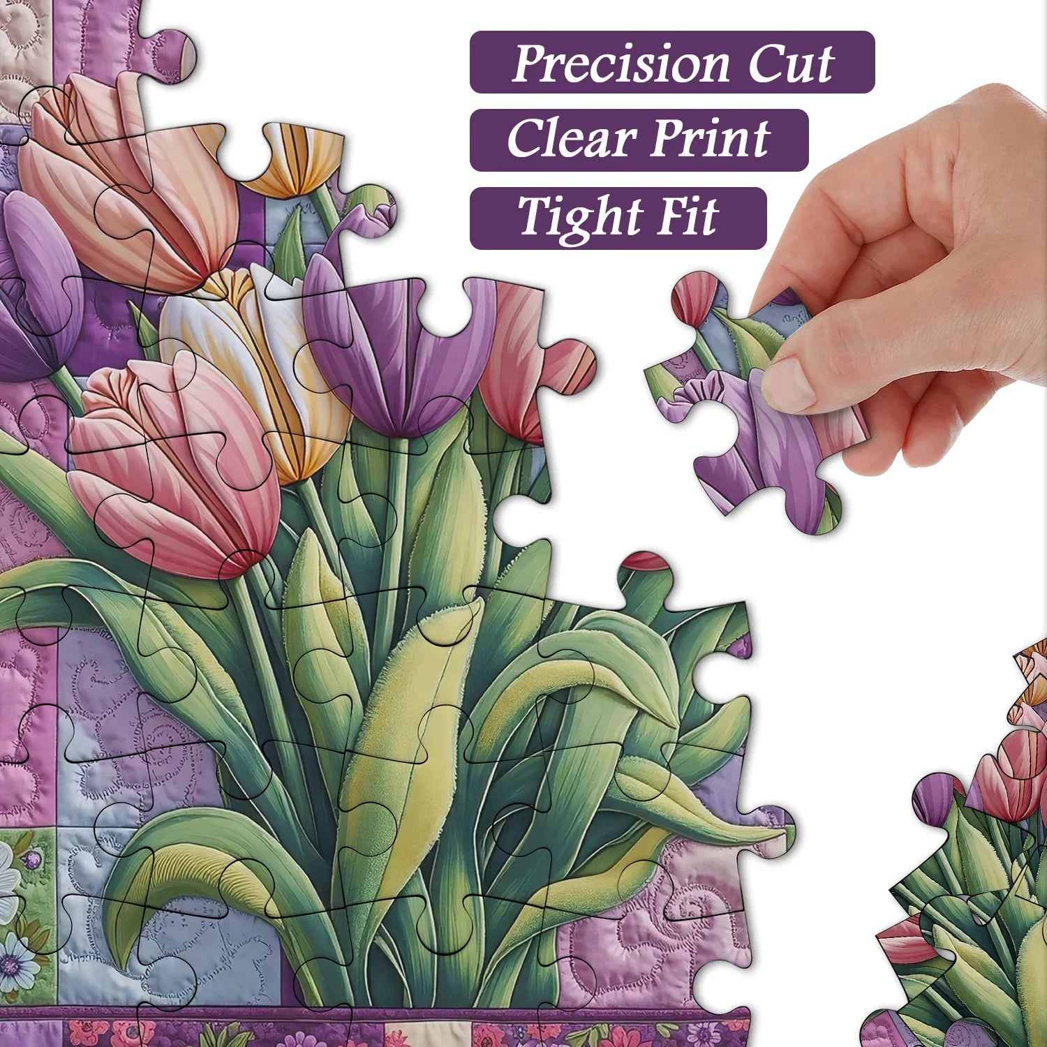 Tulip Harmony Jigsaw Puzzle 1000 Pieces
