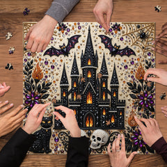 Gothic Gem Castle Jigsaw Puzzle 1000 Piece