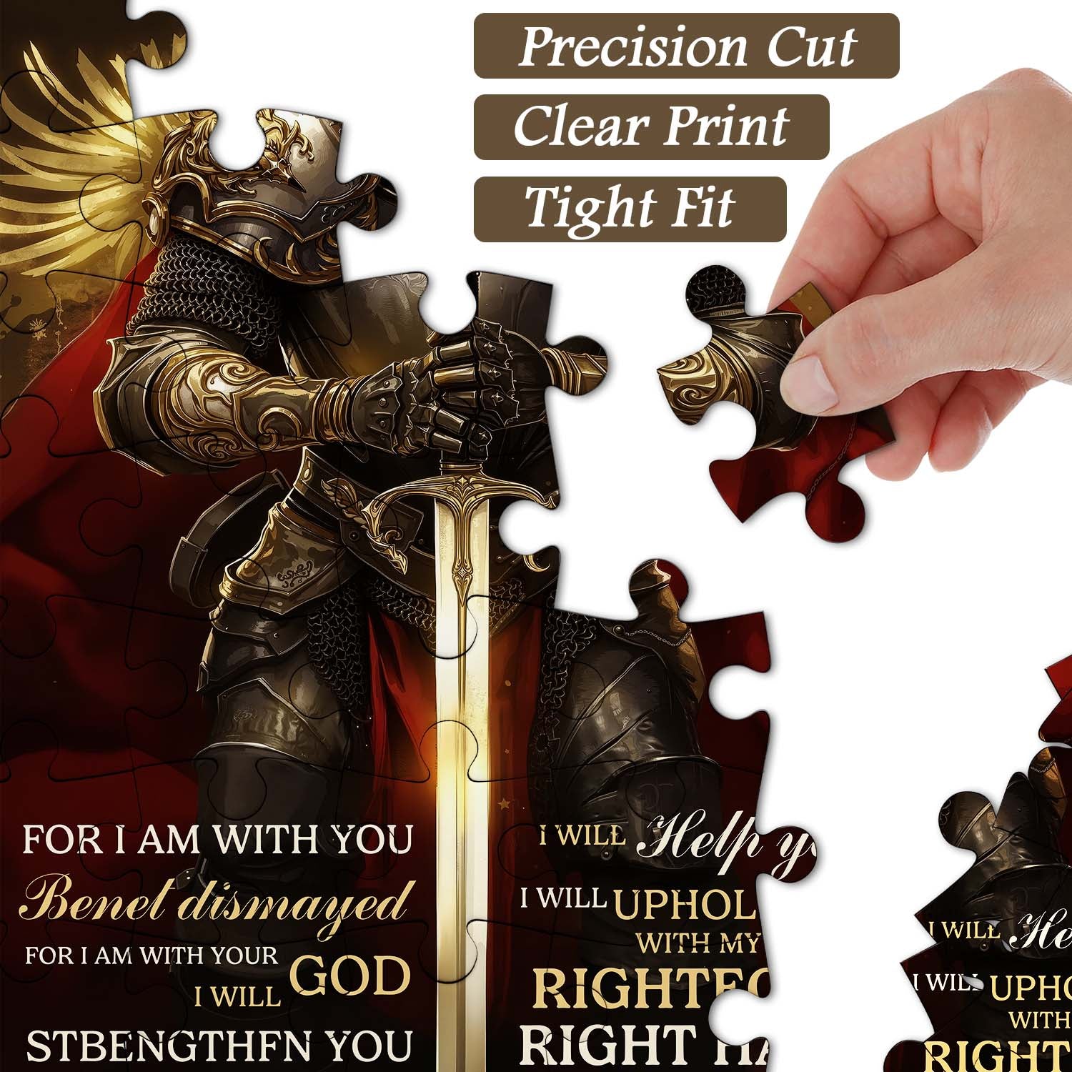 Golden Knight Jigsaw Puzzle 1000 Pieces