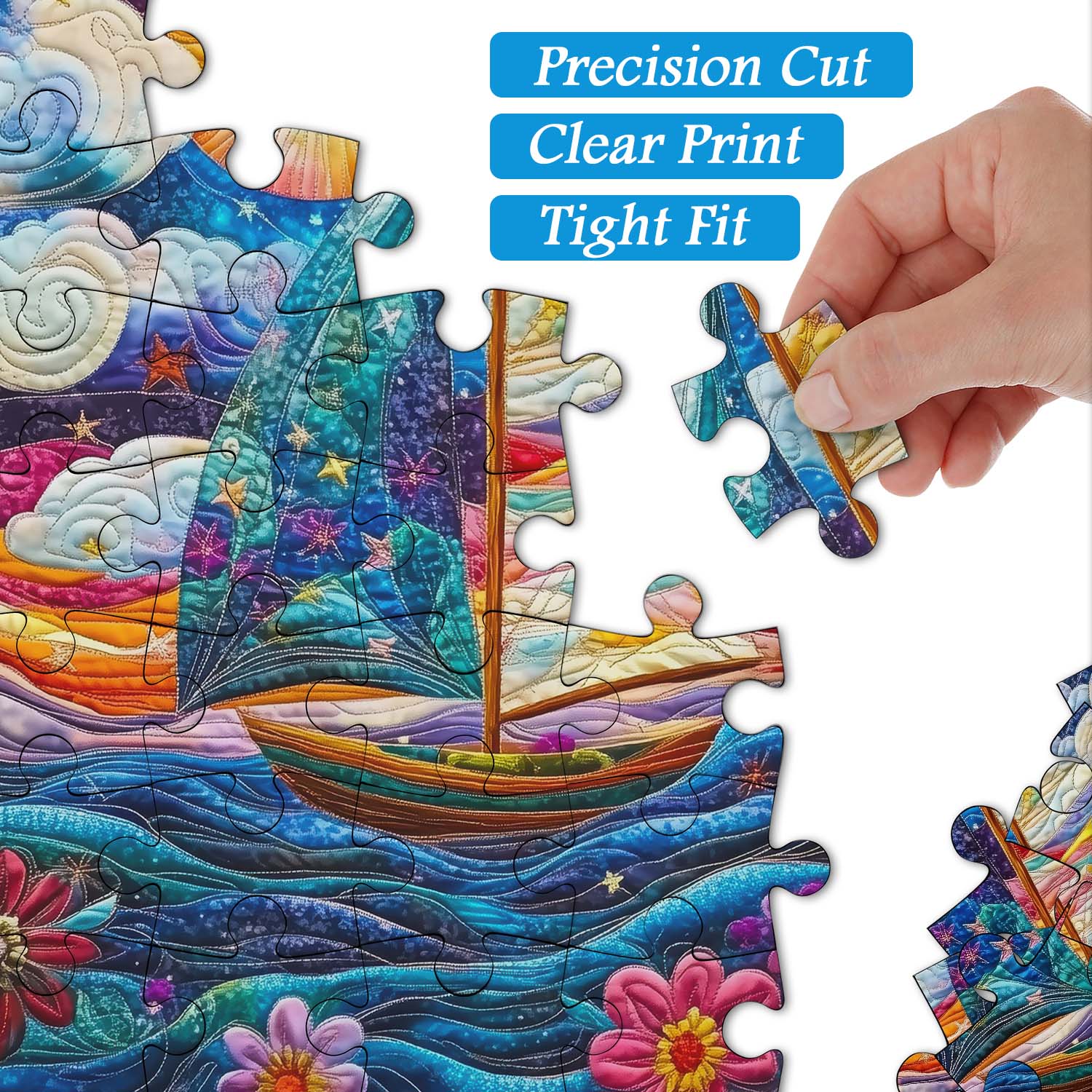 Sailboat Serenade Jigsaw Puzzle 1000 Pieces