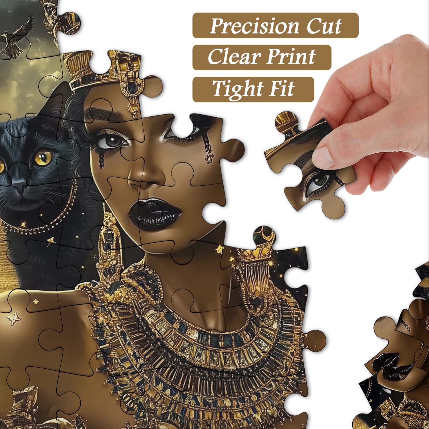 Mystical Feline Majesty Jigsaw Puzzle 1000 Pieces