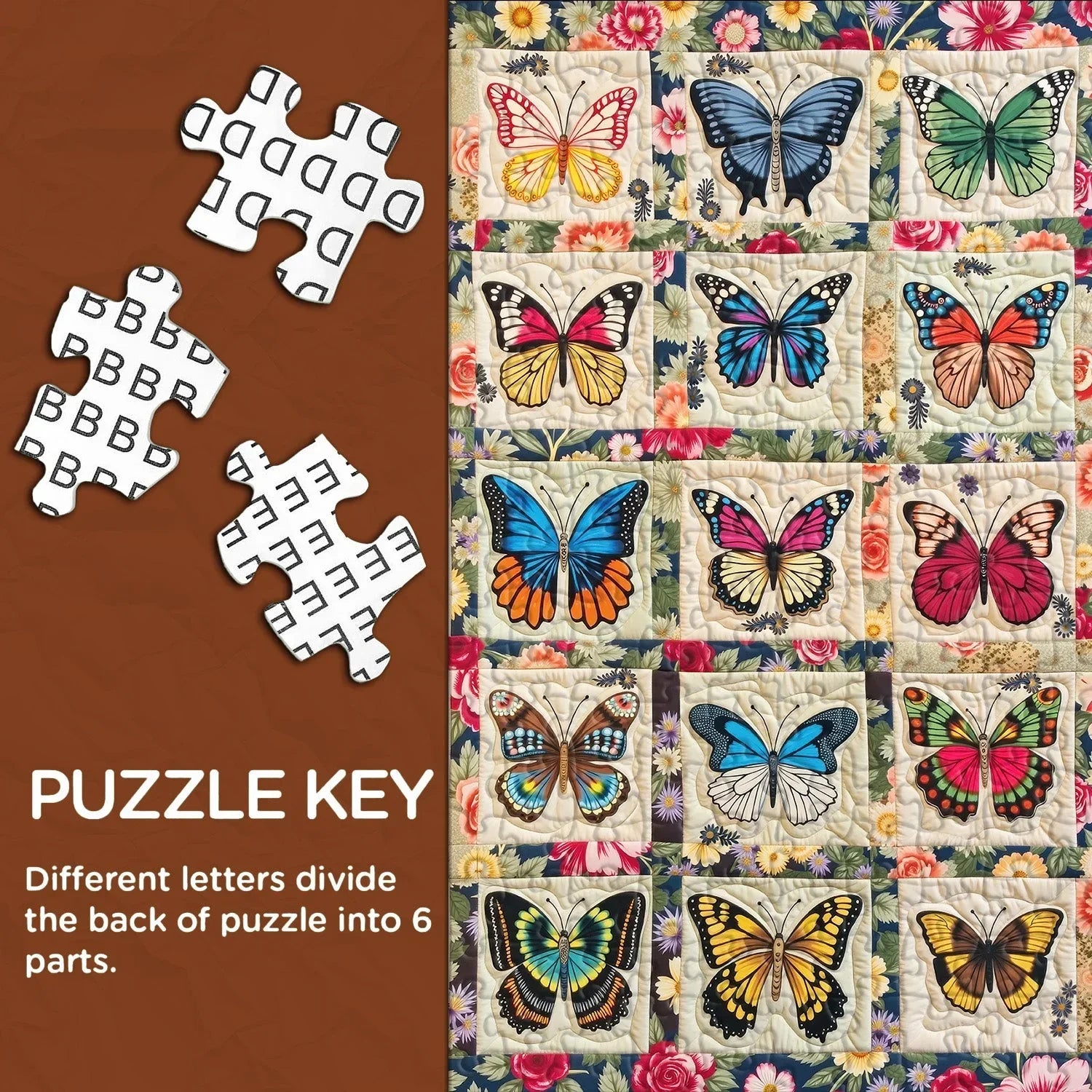Butterfly Specimens Jigsaw Puzzle 1000 Pieces