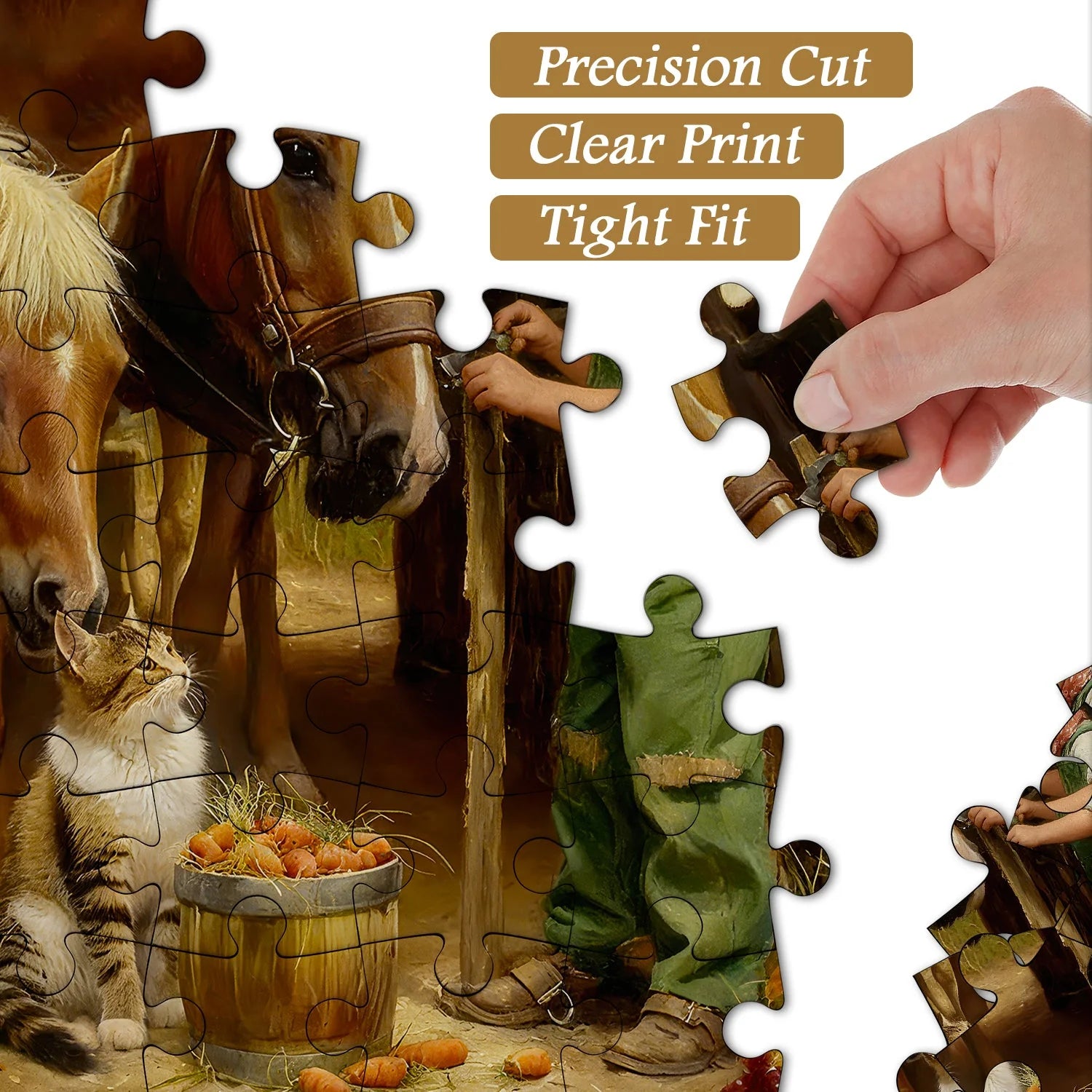 Childlike Pasture Life Jigsaw Puzzle 1000 Pieces