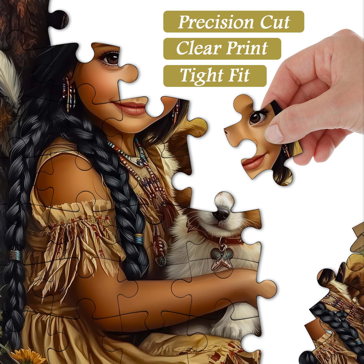 Blooming Meadow Friends Jigsaw Puzzle 1000 Pieces