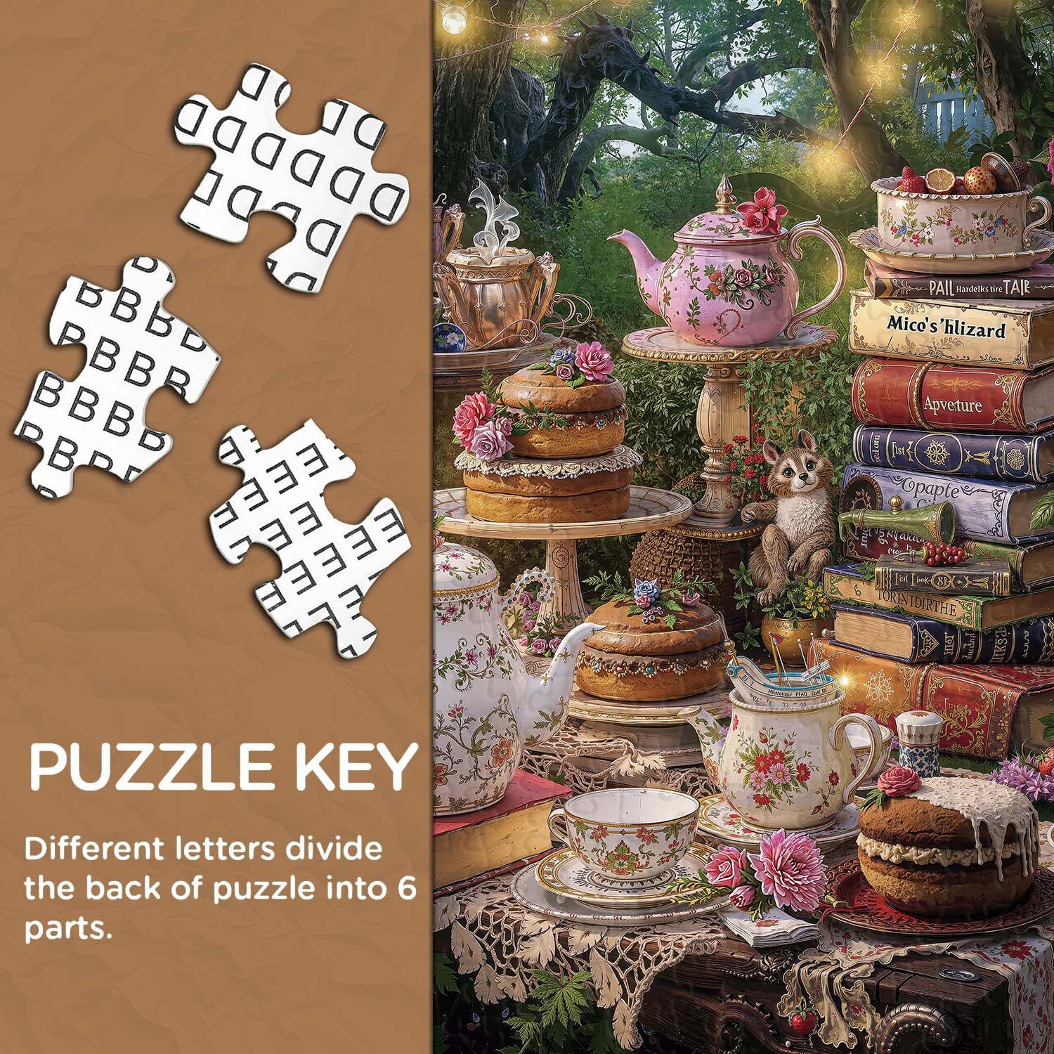 Teatime Tales Jigsaw Puzzle 1000 Pieces