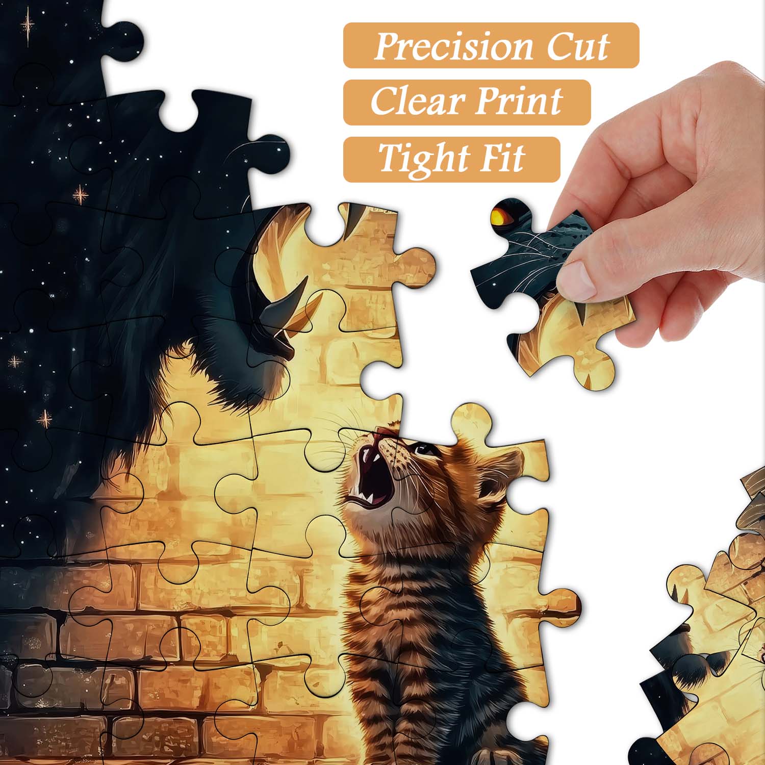Kitten's Courage Jigsaw Puzzle 1000 Pieces